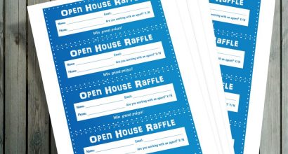 Open House Raffle Card #2